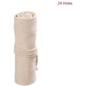 Estuche de Lona con Soporte para 48 Productos de Maquillaje