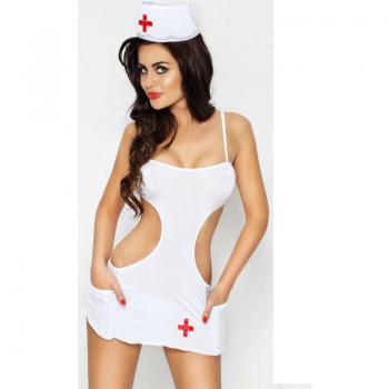 Passion Woman Akkie Costume da Nurse L / XL