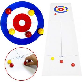 Family Mini Curling Game Set