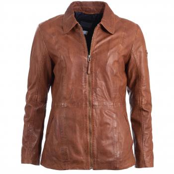JCC Vickyx Brown Damenlederjacke, EU38