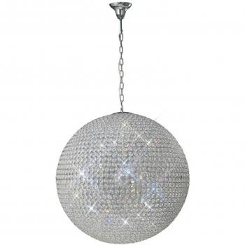 Ava 12-Bulb Crystal Ceiling Pendant Light