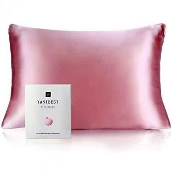 MommyMomme Silk Pillow – 21‑Momme Mulberry, 600 T.C., Hidden Zip Closure