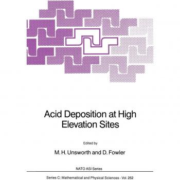 Acid Deposition at High Elevation Sites