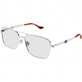 Gucci Men's Squared Metal Sunglasses