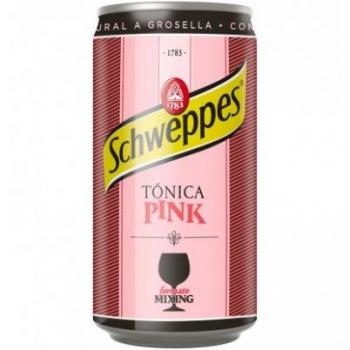 Schweppes Tónica Pink en Lata 250 ml
