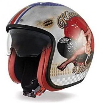 Premier Helme 2024 – APJETVINFIBPOS00XS, Vintage Pin Up Silber, XS