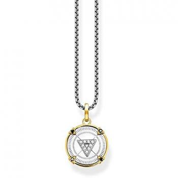 Thomas Sabo Women's Necklace, Rebel At Heart Line, Elements Of Nature Gold Necklace, Model KE2151-849-7-L50V