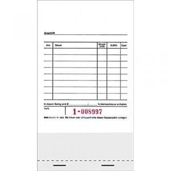 Papel térmico para caja registradora RNK Verlag, 96 x 175 mm