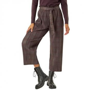 Roman Roman Damen Culottes mit Gürtel in Grau