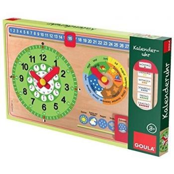 Jumbo Educational Clock with Calendar