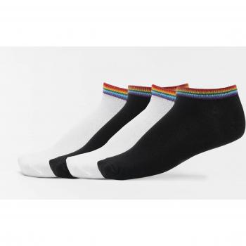 Urban Classics Rainbow No Show Socken Set (4 Stück)