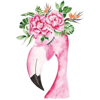 Flamingo Mosaico in Diamante