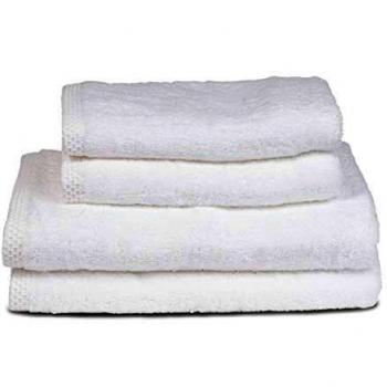 Lot de Serviettes de Bain Blanc