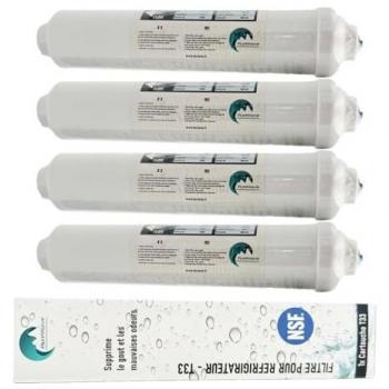 Filtro Acqua Frigo 4x – Compatibilità Universale con Frigi Americain