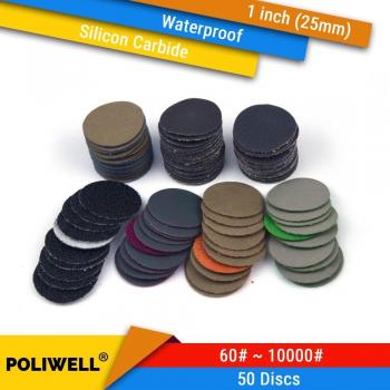10 Pack 6 Inch Hurricane 17-Hole Sanding Discs Hook & Loop 60#-600#