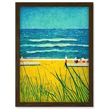 Summer Sands Ocean View A4 Wall Art