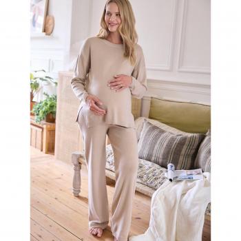 Pantalon et haut de détente VERTBAUDET grossesse Beige Poudré