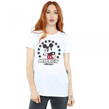 Mickey Mouse Premium Cotton Boyfriend Top – XL Size