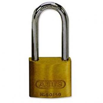 Candado Abus de latón 40mm con arco largo
