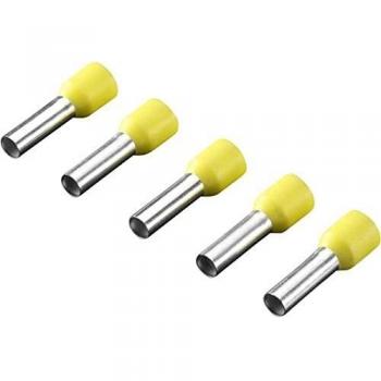 Capocorda 6 mm² Giallo Parzialmente isolato Rittal 4050.736 100 pz