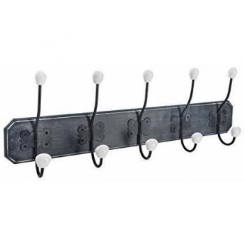 Appendiabiti retro 5 ganci in ceramica