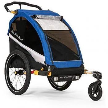 D'lite Old School Blue Kid Trailer – 1 Seat
