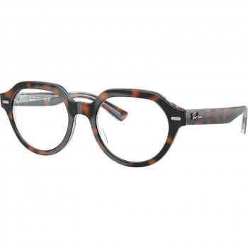 Ray-Ban RX7214 Gina 8401 Unisex Squared Eyewear Tortoiseshell