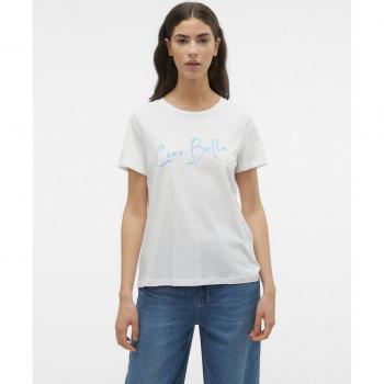 Vero Moda T-Shirt Bonnie Regular Fit Weiß S