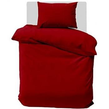 Brushed Microfibre Duvet Cover Set for Cot Bed