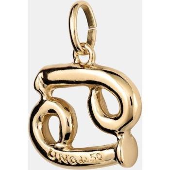 Charm de Cáncer en metal dorado