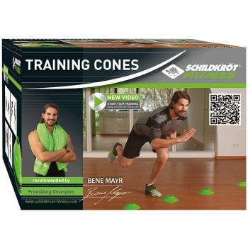 Schildkröt Fitnessmarkierungen, Set mit 2 x 10 Markierungen und Halter, in 4-Farb Karton, 960075