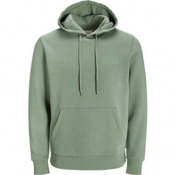 Felpa da Uomo Jack & Jones Verde Iceberg 4XL con Logo Corp