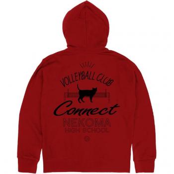 Cospa Nekoma Volleyball Red Hoodie M