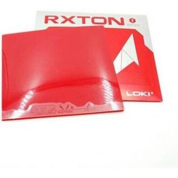 LOKI RXTON1 Tischtennis Gummi, halbklebrig, für schnelle Angriffe, rot