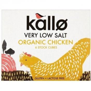 Kallo Organic Chicken Stock (Pack of 5) 48 g