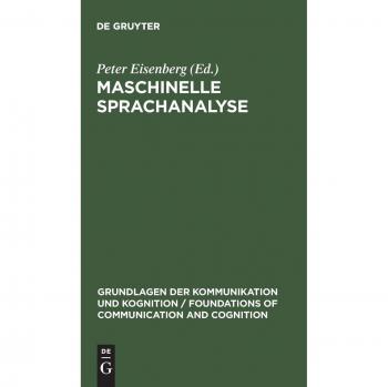 Maschinelle Sprachanalyse