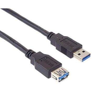 USB 3.0 Extension 0,5 m Noir – Câble et Commutateur
