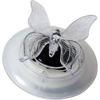 Lámpara de Agua LED Solar RGB, Forma de Mariposa y Libélula, Exterior