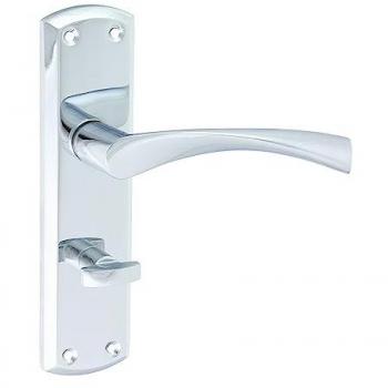 Zeta Blister Pack – Polished Chrome Bathroom Handles (200855)