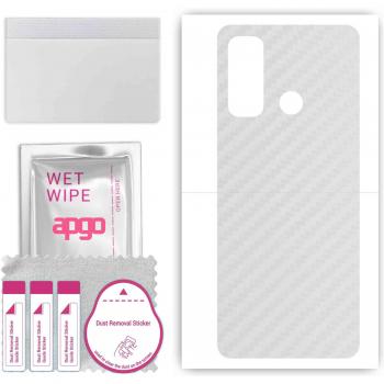 Clear Carbon Matte Back Film – Tecno Pouvoir 4