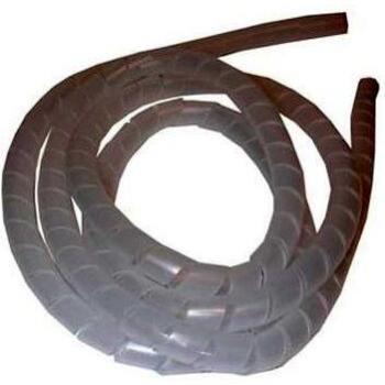 Spiral Cable Tidy 12mm Clear PVC 10m