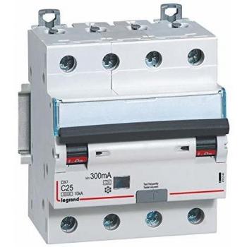 Disjoncteur différentiel Legrand 411241 4P 25A 300mA