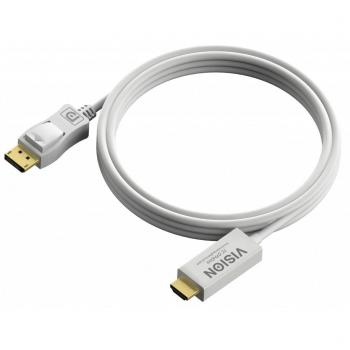 Vision TechConnect 1 m USB‑C‑DisplayPort‑zu‑HDMI‑Verbindungskabel