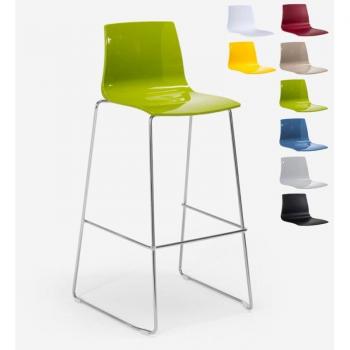 Cucina Slitta 74 cm – Sgabello Verde Anice