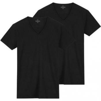 Dstrezzed Eastwood 2-pack V-hals T-shirt van bamboemix