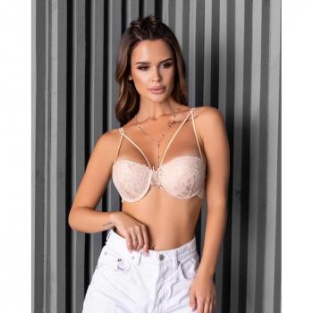 ISS+ Openwork Strappy Bra