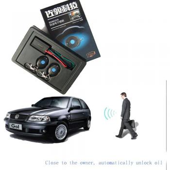 3-5m Automatic Sensor Keyless Entry Car Alarm with 2 Remotes and Built-in Lock