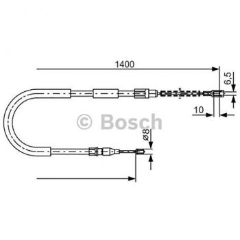 Bosch 1987482218 Industrial Brake Cable