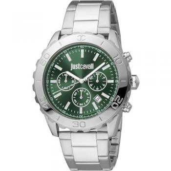 Just Cavalli Silver Watch for Him