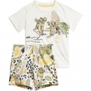 Conjunto de camiseta y pantalones cortos para niño adidas Disney El Rey León